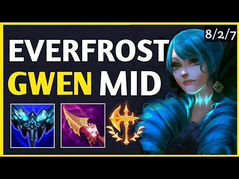 EVERFROST GWEN MID ACTUALLY WORKS ?! - League Of Legends