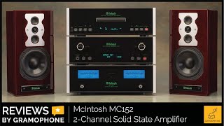 Video thumbnail for McIntosh MC152 Compact Power Amplifier by Gramophone