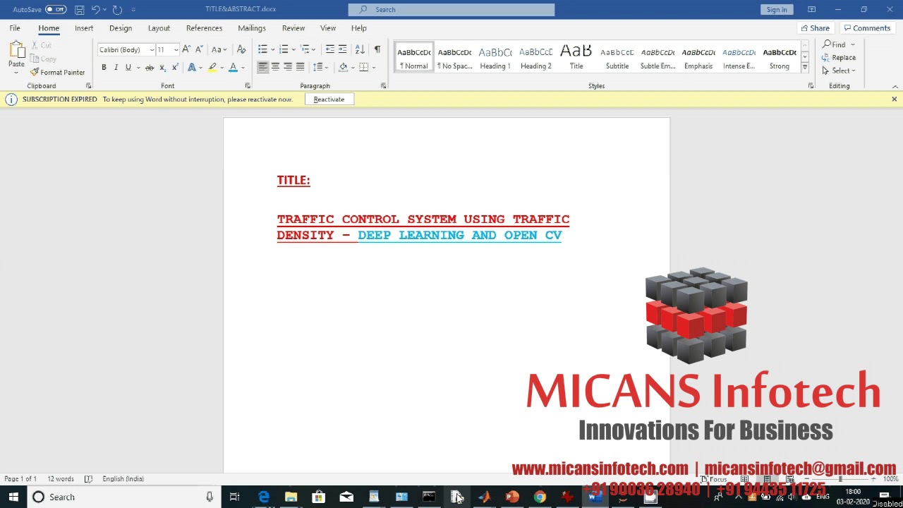 TRAFFIC CONTROL SYSTEM USING TRAFFIC DENSITY – DEEP LEARNING AND OPEN CV PYTHON  PROJECT