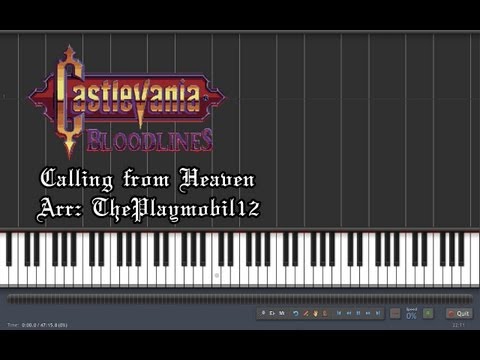 RE: Castlevania Bloodlines Calling from heaven%100speed