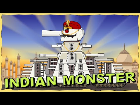 "Indian KV44 - Birth of the Monster" Cartoons about tanks
