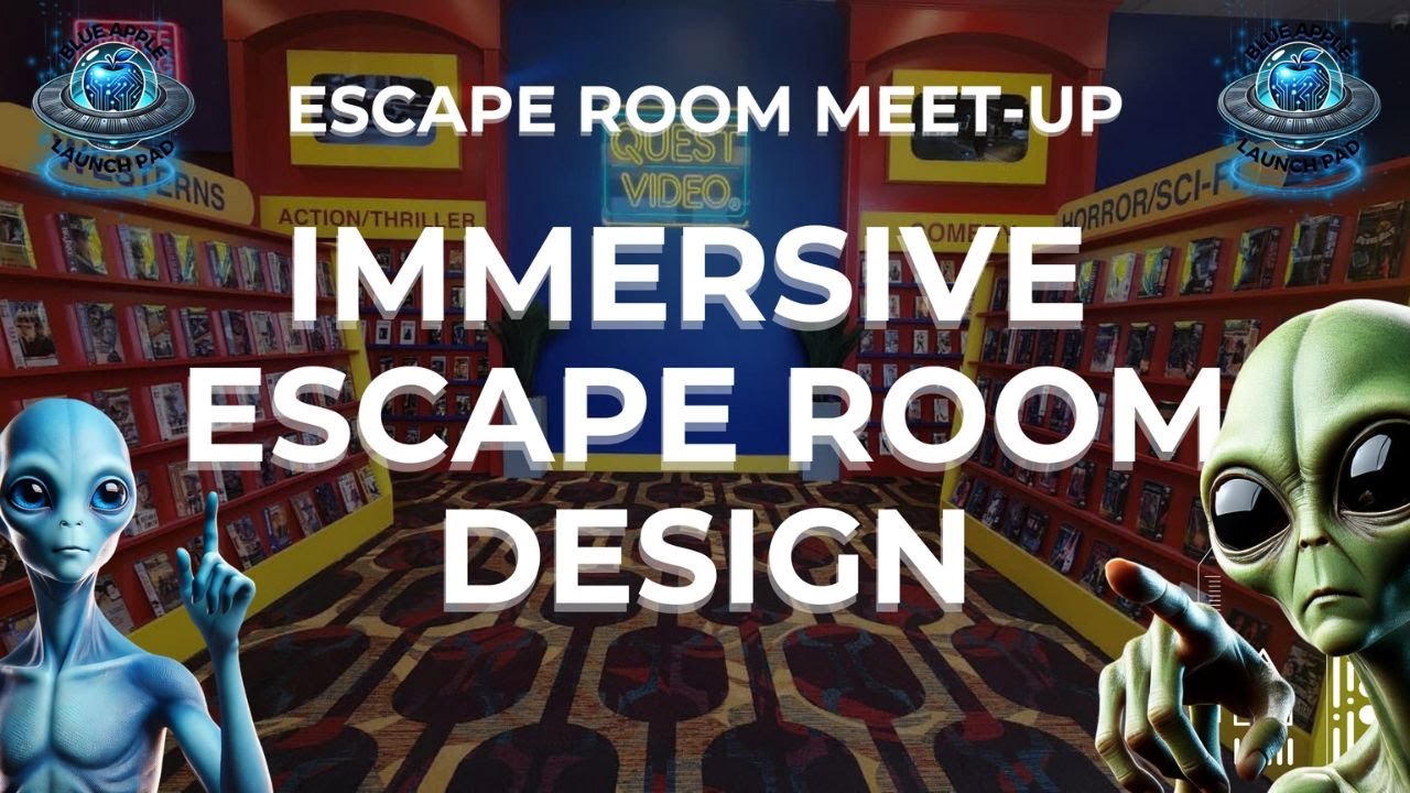 Unlocking the Secrets of Escape Room Design - Immersive Escape Room Meet-up