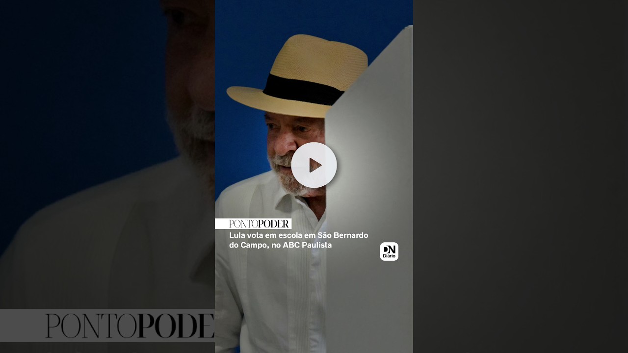 Imagem da notícia Lula votou na manhã deste domingo (4) no ABC Paulista