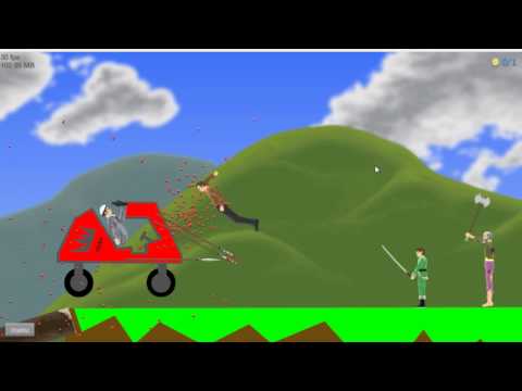 OLD MANS GOT SOME SPUNK! - Happy Wheels w/ FLuffee Ep.48