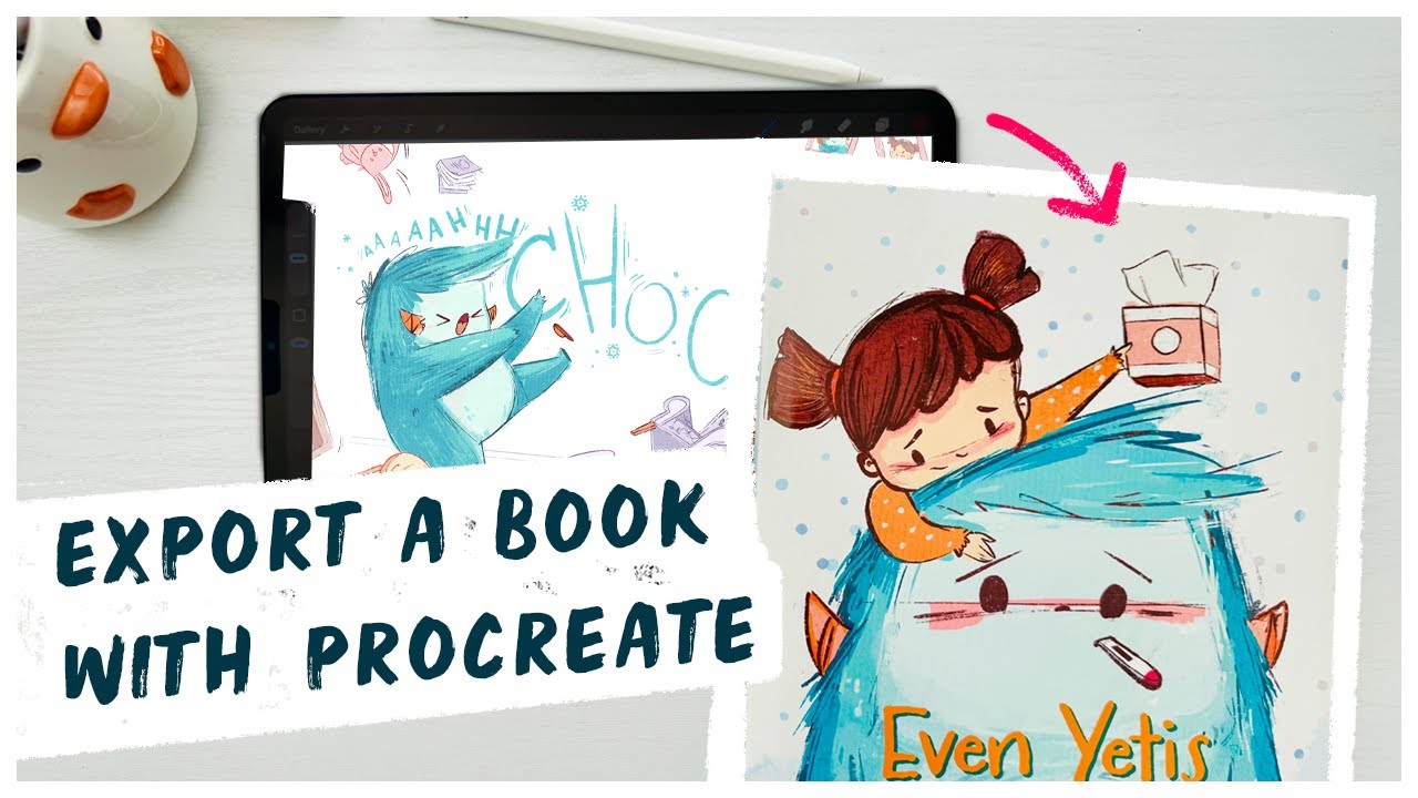 create your children's book in procreate using page assist