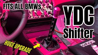YDC shifter install and review. Self centering racing set up along side the best selector rod around