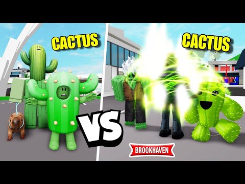 TEAM CACTUS VS TEAM CACTUS 😈 ! (EP1) BROOKHAVEN - ROBLOX