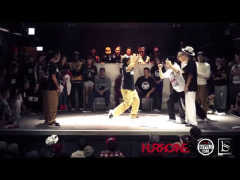 HURRICANES BATTLE ISM 2013 TAIWAN   POPPIN CREW BATTLE  TEAM JAPAN VS TEAM KOREA FINAL