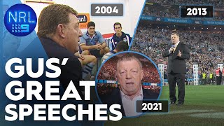 Gus Gould's greatest Origin speeches: From Coach to Commentator | NRL on Nine