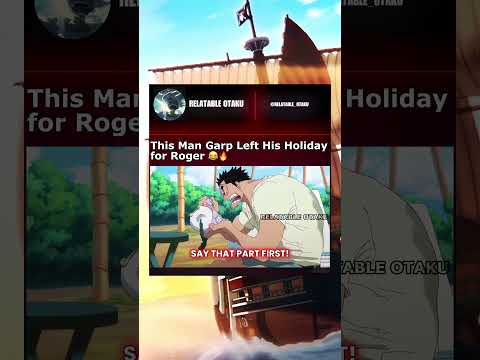 This Man Garp Left His Holiday for Roger ???????? | #onepiece #garp #roger #godvalley #shorts