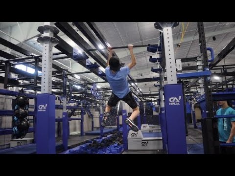 #268 Lone Star Ninja - Salmon Ladder & Flying Bar - 2023 American Ninja Warrior - Cypress Ninja