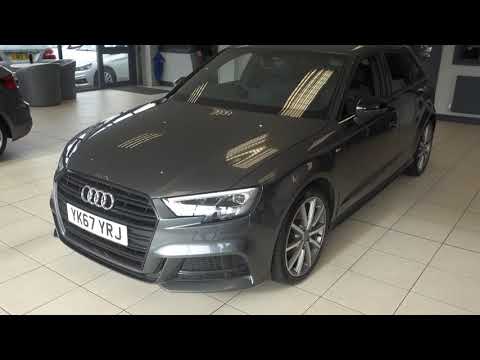USED AUDI A3,1.5 TFSI BLACK EDITION 5d 148 BHP