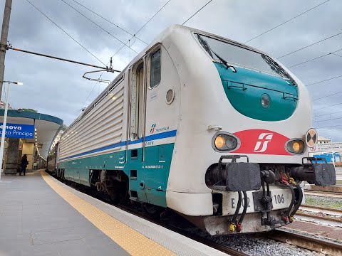 Frecciarossa, Frecciargento, Frecciabianca e InterCity alla stazione di Genova Piazza Principe