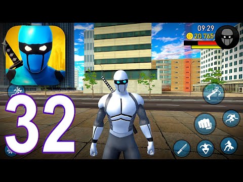 Blue Ninja, Superhero Game - Gameplay Walkthrough Part 32 - Ghost (iOS,Android)