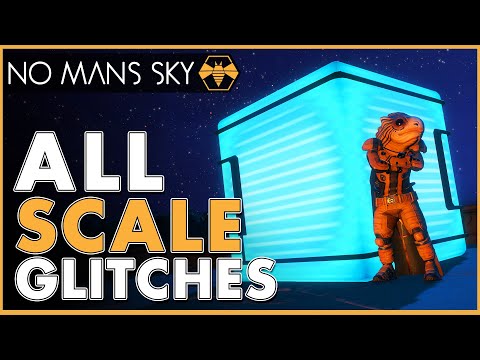 All Scale Glitches Explained - No Man's Sky Endurance - Glitch Building Techniques
