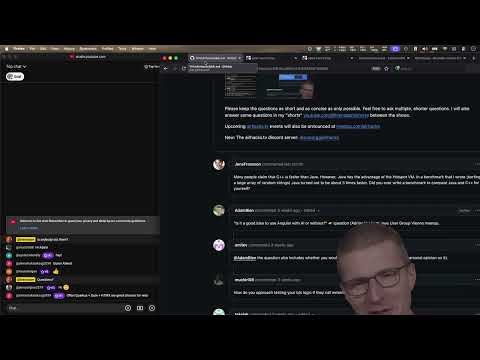 141st airhacks tv: Java vs. C++, LLMs, Angular, Monoliths, BCE and Beautiful Code #airhacks #live