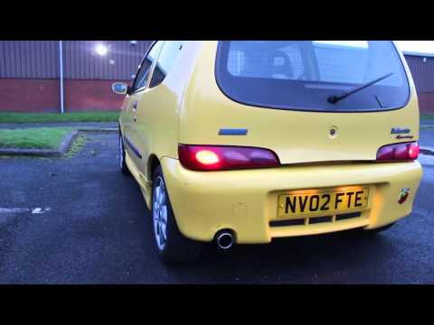 Fiat Seicento Sporting Abarth with Sportex exhaust