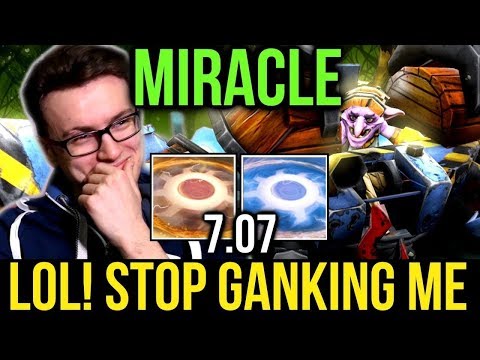 Dota 2 (7.07) - Miracle Plays Timbersaw - insane (Dream League s8)