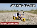 How To Make Cargo Bike From Matchbox Diy Project Prtoy6 Matchbox Howto Diy Mini Bike Craft
