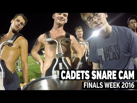 THE CADETS 2016 SNARE CAM / Finals Week Run-through