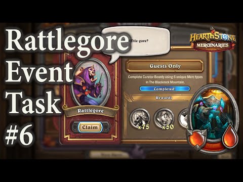 Rattlegore Event Task 6 : Guests Only : Curator with Menagerie