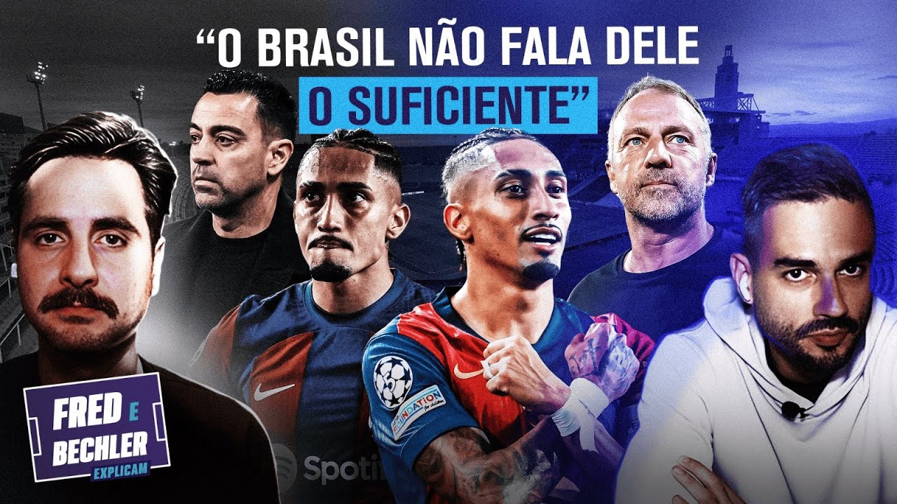 COMO RAPHINHA SAIU DE 'DESCARTÁVEL' PARA CAPITÃO DO BARCELONA? | FRED E BECHLER EXPLICAM