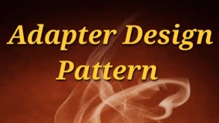 Adapter Design Pattern Java @javasip-official