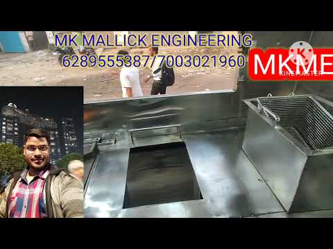 Stainless steel square ss charcoal tandoor, for restaurant, ...