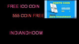 Zonto coin free 500 online earning ico