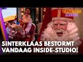 Sinterklaas zorgt met paard voor CHAOS in Vandaag Inside-studio | VANDAAG INSIDE