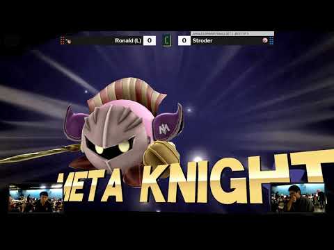 Chronicles: BotE Grand Finals - Stroder (Meta Knight/ZSS/DK) vs Ronald (Ryu)