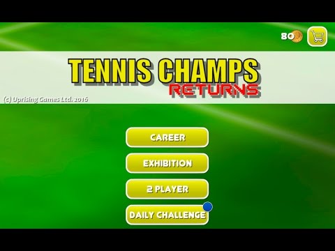 Tennis Champs Returns - Gameplay (ios, ipad) (ENG) - YouTube