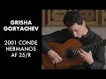 Esteban de Sanlucar's "Mantilla de Feria played by Grisha Goryachev on a 2001 Conde Hermanos AF 25/R