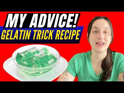 BARIATRIC GELATIN TRICK RECIPE - Jillian Michaels Gelatin Trick Recipe - PINK GELATIN TRICK RECIPE -