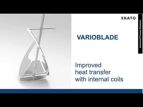 EKATO VARIOBLADE Impeller - in comparison to Grid Type Impeller