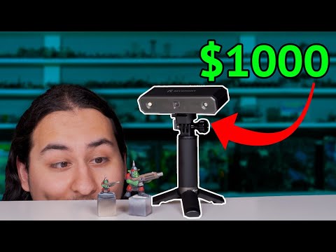 This is What a $1,000 3D Scanner Gets You! Scanning Warhammer!