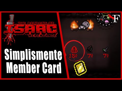 O MELHOR Member Card de que já peguei- The Binding of Isaac Repentance - #678 PTBR