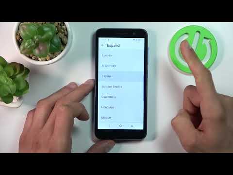 Cómo cambiar el idioma a español en ALCATEL 1 2021