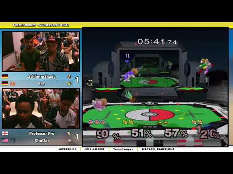 SB2 - Ice / SchlimmShady Vs. Chudat / Professor Pro - Winners Semis - Melee Doubles