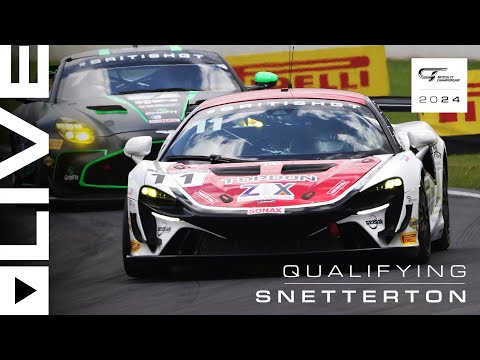 LIVE | Qualifying | Snetterton | British GT 2024