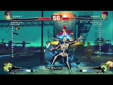 hageshii jeng [Fei] vs Ray Proto six [Viper] SSF4 Japanese Online Ranked Matches - TRUE-HD