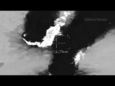 AH-64D - ENEMY CONVOY DESTROYED BY GUNSHIP - USAF - MilSim