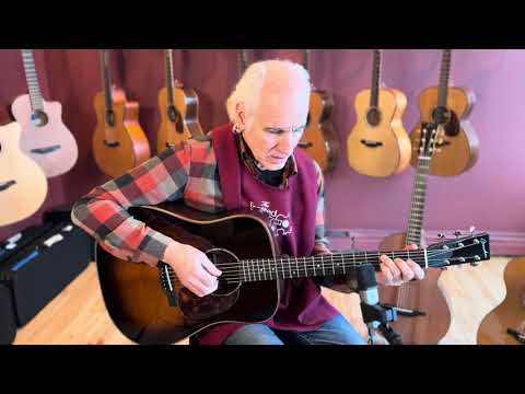 Boucher Dreadnaught SG 52 BMV Sunburst Master Grade Adirondack / Indian Rosewood Vintage Pack