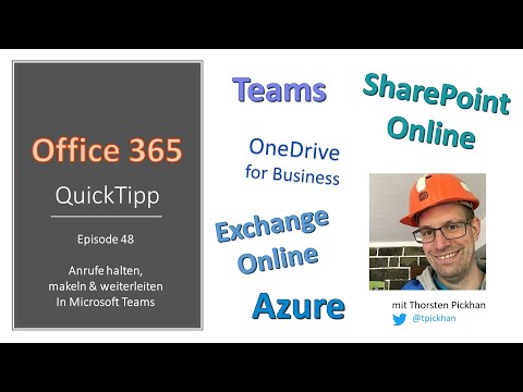 Episode 48 - Anrufe halten, makeln und weiterleiten in Microsoft Teams