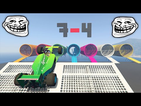 CARRERA TROLL MATEMÁTICA!! - FÓRMULA 1!! - CARRERA (GTA V ONLINE) - Kosi023