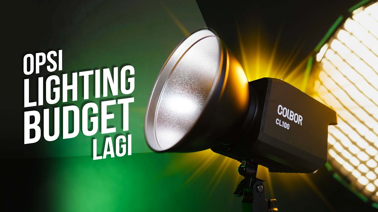Lighting LED Video Murah Buat Produksi Profesional Lagi | Colbor CL100