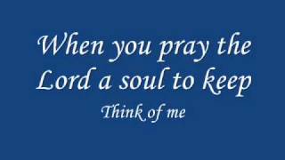 Think of Me by Tracy Lawrence Lyrics