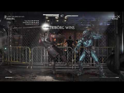Mortal Kombat X Triborg LK-52O vs Kano Very Hard