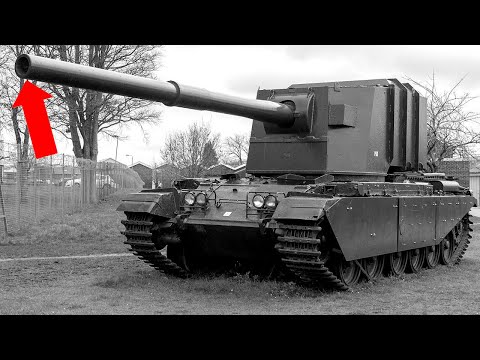 FV4005 und 183 mm WAHNSINN: warum dieser britische Panzer scheiterte