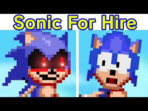 Friday Night Funkin' VS Dorkly Sonic For Hire FULL WEEK | All Swagged Up (FNF Mod/Sonic.exe/Tails)